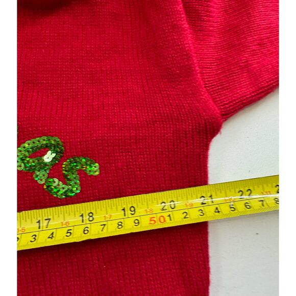 Celebrate Together Ugly Cute Christmas sweater - Meowy Christmas Kitty Size L - Picture 7 of 8